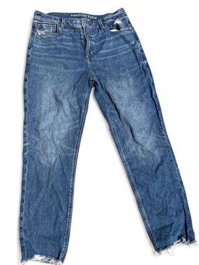 AE Highest Waist Mom Jean blue  women’s size 10 high-rise Mom